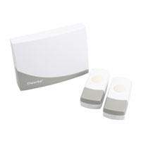 Trådløs digital dørklokke incl. 2 ringetryk Prag