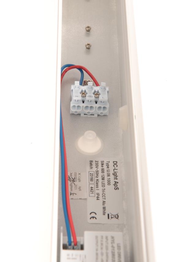 DIOLUM Silke spejlarmatur hvid 12W LED 830-40