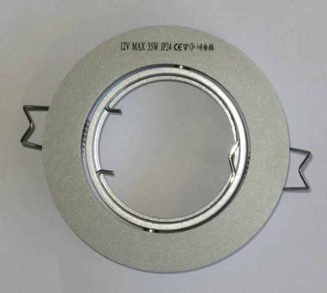 Downlight Easy Spot GU10 eloxeret mat alu rund