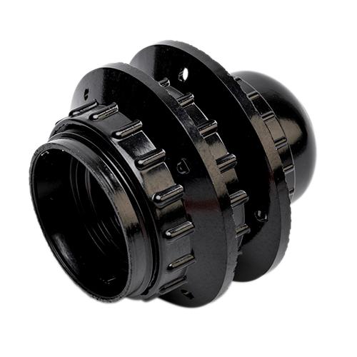 Kronefatning E27 sort M10