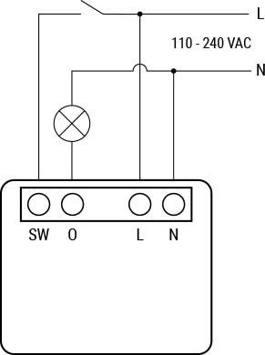 Shelly 1PM Mini (GEN 3) - WiFI relæ, effektmåling