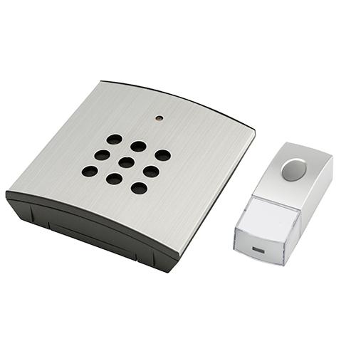 Trådløs dørklokke ST-338 børstet stål