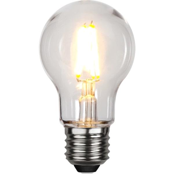 Klar udendørs Ø55 IP20 LED E27 2,4W 270lm 360°