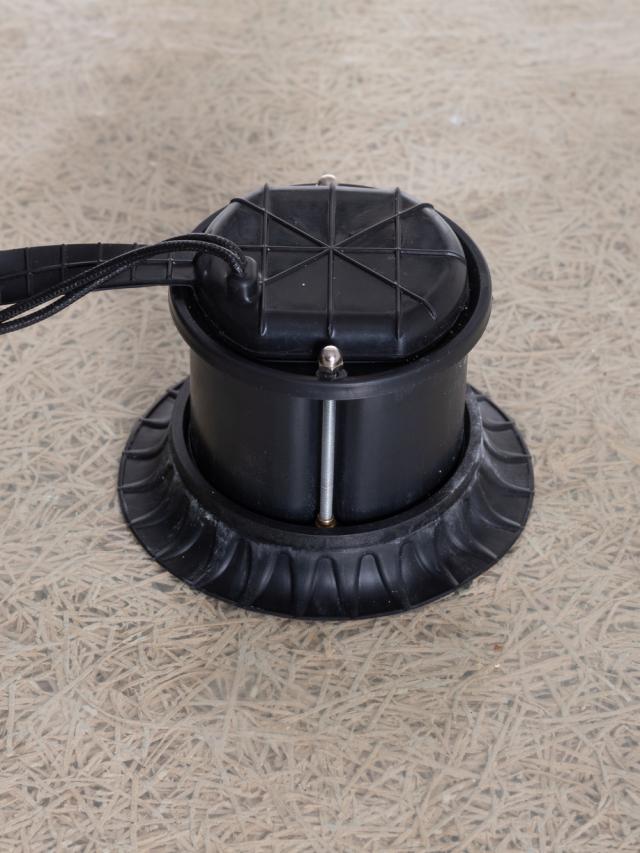DIOSPOT TIGHT GU10 børstet stål rund 95mm