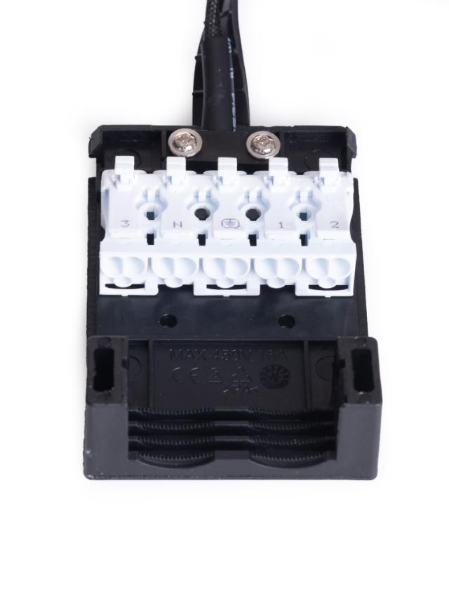 DIOSPOT TIGHT GU10 børstet stål rund 95mm