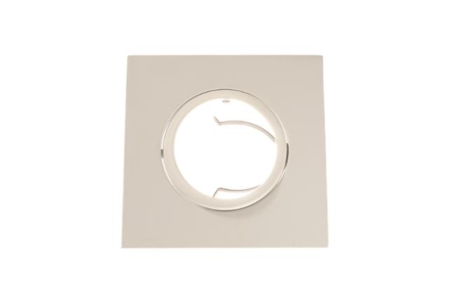 DIOSPOT OPTI/TIGHT hvid firkantet frontring