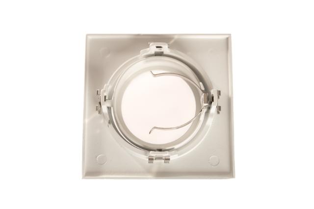DIOSPOT OPTI/TIGHT hvid firkantet frontring
