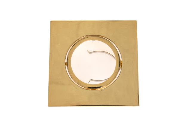 DIOSPOT OPTI/TIGHT messing firkantet frontring