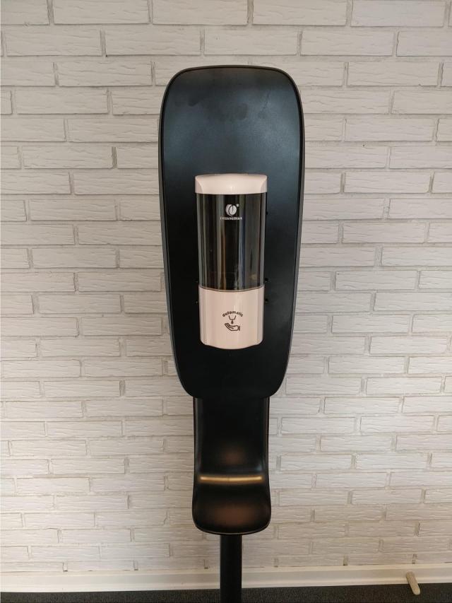 Gulvstander sort f/dispenser