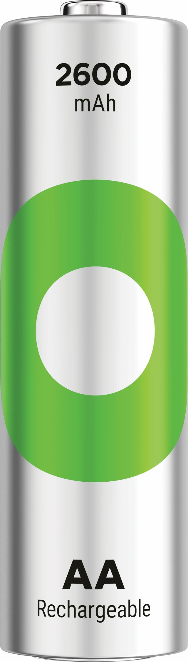 GP Recyko AA-batteri 2600 mAh 4-pak