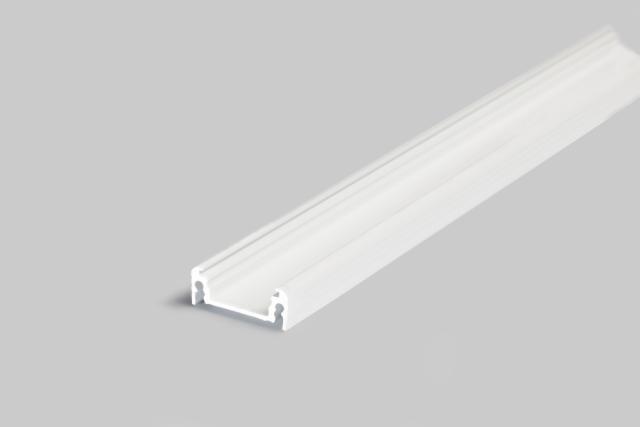 DIOFLEX Alu profil SURFACE10 BC/UX 2m hvid