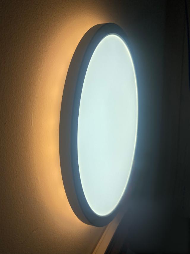 DIOLUM PLF SLIM 24W hvid 1800lm 830-860 Ø40cm