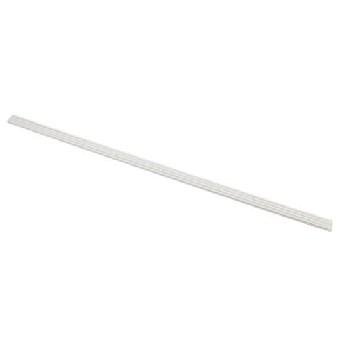 Cablefix 5,5x5mm m/lim (4 stk a´1m) hvid (2200)
