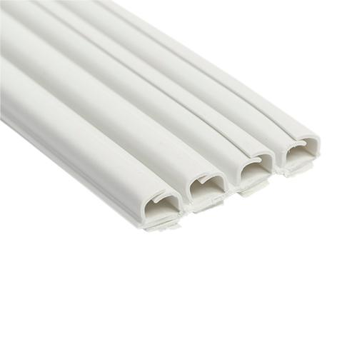 Cablefix 8x7mm m/lim (4 stk a´1m) hvid (2201)
