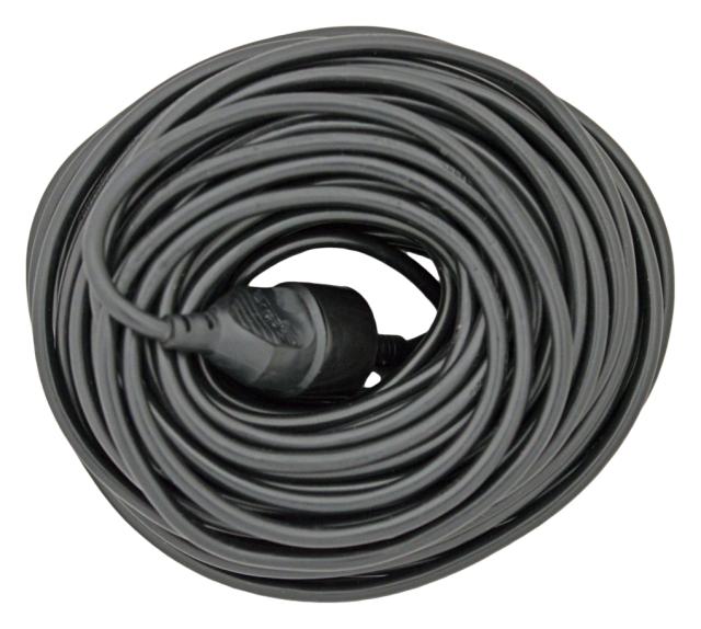 Kabelsæt 2x1,5mm² m/stik & forled 20m