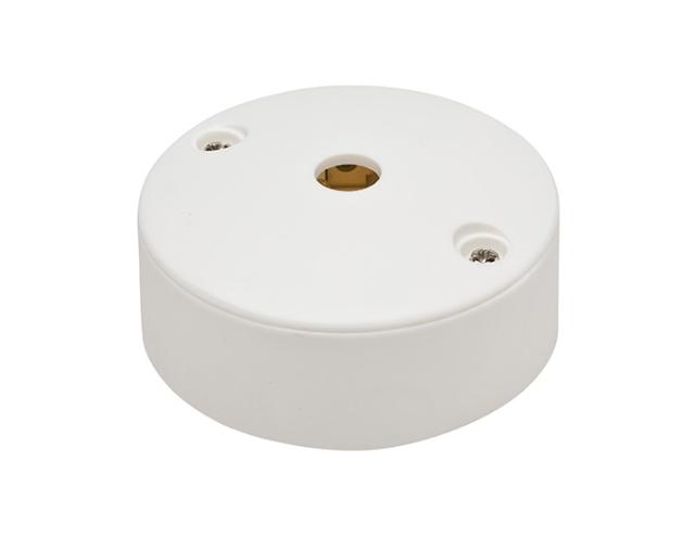 Udløbsroset 5L- T plast m/bund hvid