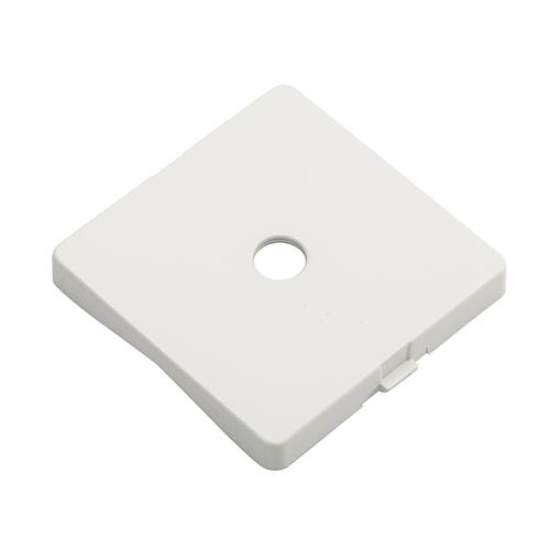 Dæksel Fuga® for lampeudtag firkantet hvid