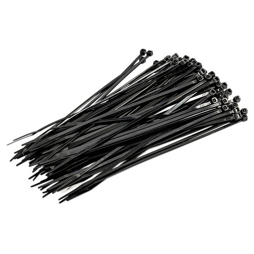 Kabelstrips 4,5x160 Sort a´100 stk.