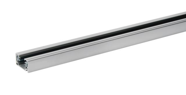 DIOTRACK-1F skinne 230V 1m ALU, inkl. endestykke