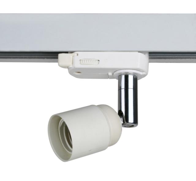 DIOTRACK  3-F spot PARO E27 hvid