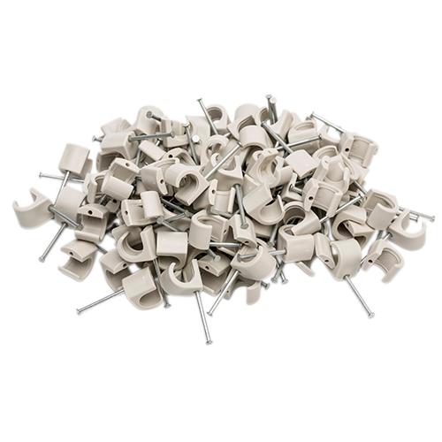 Kabelclips rund 12-16 1 pk. a/100 grå