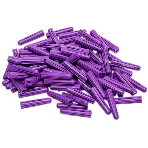 Plugs purple 5,5x30mm 100 stk i æske