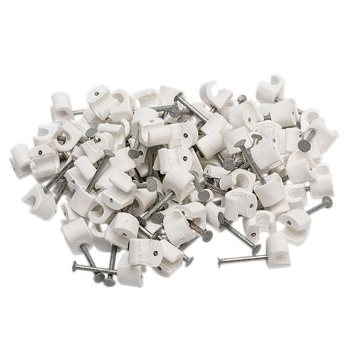 Kabelclips flad C3x5, 16, 1 pk. a/100 stk hvid