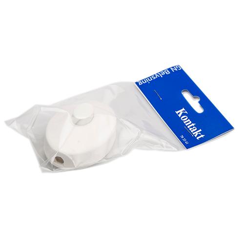 Gulvkontakt hvid GN-pak