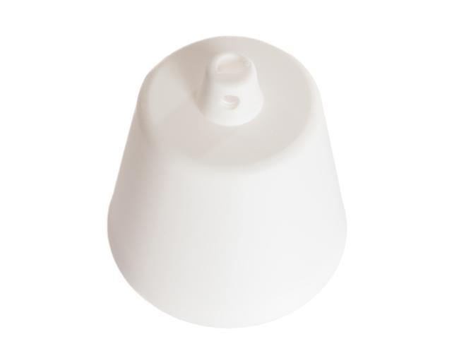 Baldakin m/aflastning Ø92mm hvid