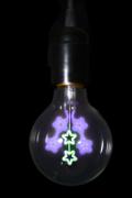 DANLAMP Glow STARS Globe Ø80xL110mm E27 