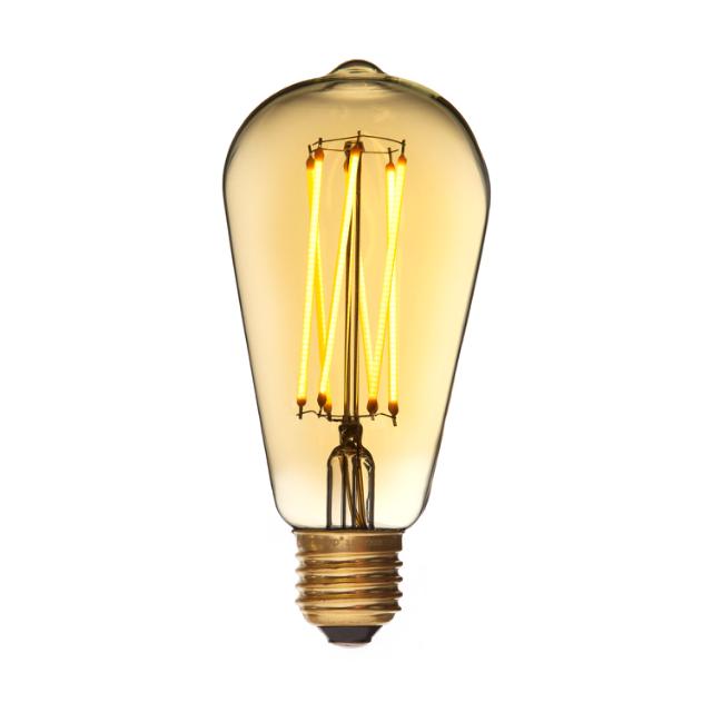 DANLAMP LED Edison Gold 4W 920 250lm E27 dim 320°
