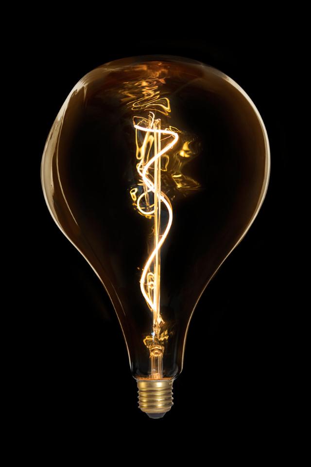 DANLAMP LED Unica De Luxe Gold 3W 140lm E27 