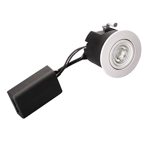DIOSPOT OPTI OUT rund hvid + Diolux E6 927 245lm