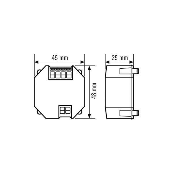 ESYLUX fuldautomatisk relæ (dali)