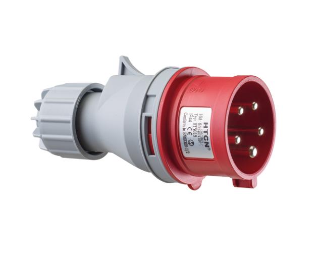 CEE stikprop 16A 3P+N+J 400V rød