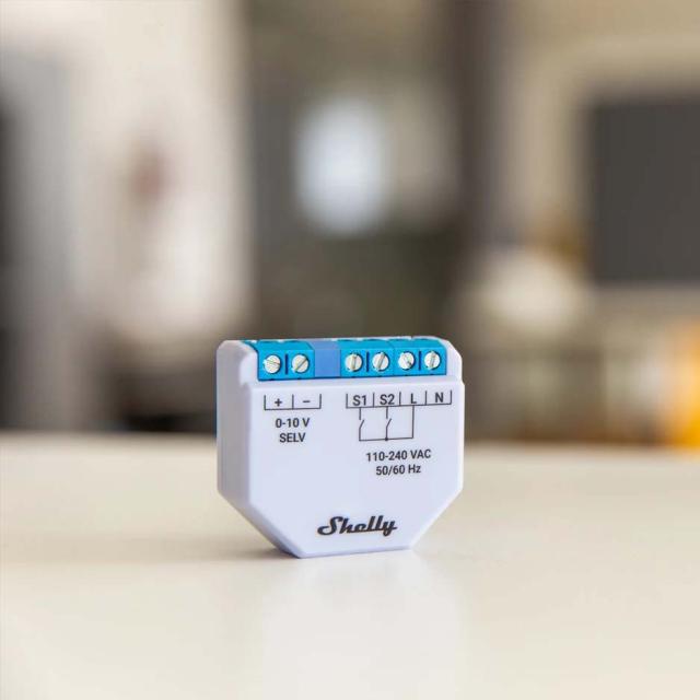 Shelly Plus 0-10V Dimmer - 0/1-10V styring
