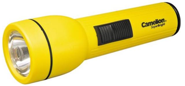Camelion plastlygte LED 35lm inkl. 2xC 90T