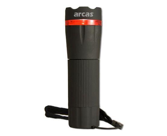 Arcas gummilygte LED 60lm inkl. 3xAAA