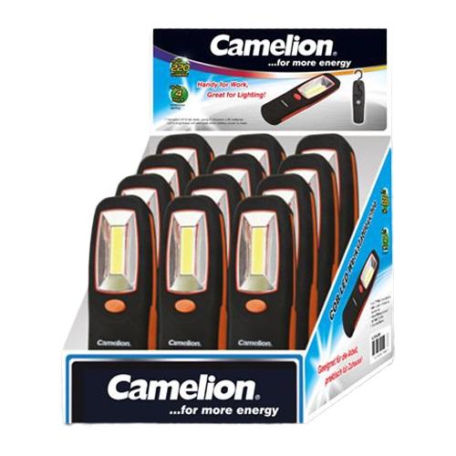 Camelion arbejdslygte 3W LED 220lm inkl. 3xAA