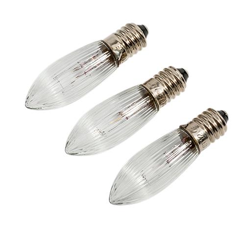 Reservepære 34V 3W lang model 3stk.