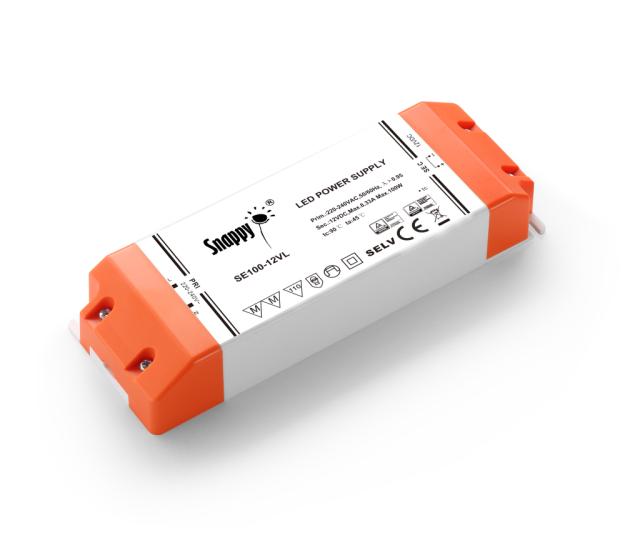 LED driver 12V DC 100W 179x62x30mm hvid