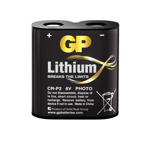 GP Fotobatt. Lithium CR2 P2 / 223AP 6V 1 stk.