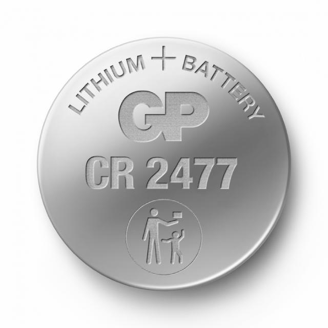 GP Lithium knap batt. CR 2477 - C1 1 stk.