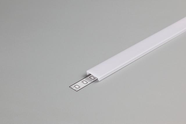 DIOFLEX Afdækning C opal f/alu profil 2m