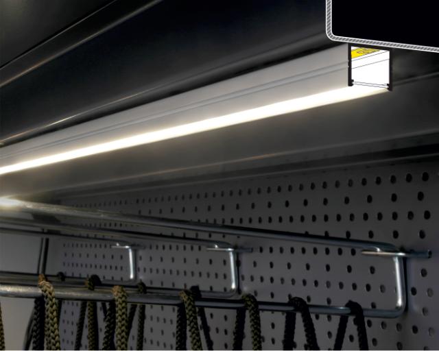DIOFLEX Alu profil SMART16 BC3/U4 2m 18,8x18,6mm