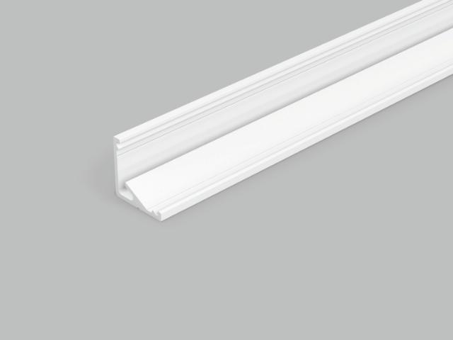 DIOFLEX alu profil CABI12 E 2000 hvid