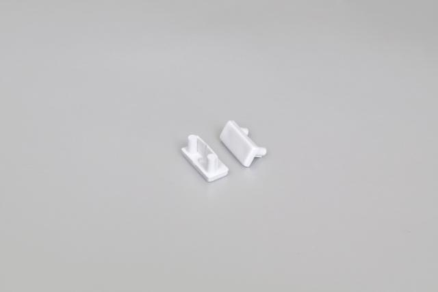DIOFLEX endestykke BEGTON12 hvid 2 stk