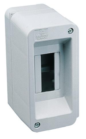 Gruppeafdækning 2-modul IP40 55x135x80