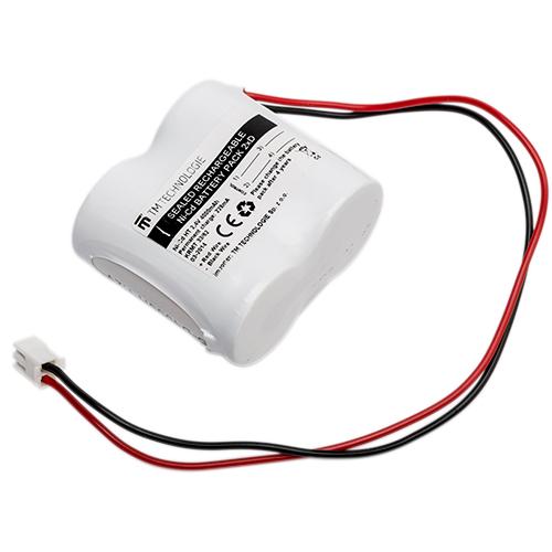 Nødbelysning reservebatteri f/Mars+Venus 2,4V 4Ah