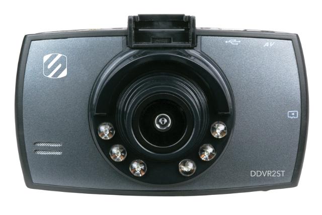 Bilkamera-dash cam HD m/8GB micro SD kort